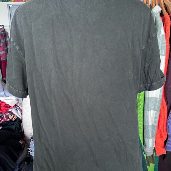 Abercrombie & Fitch Green and Purple Reptile Tee - Picture 2 of 3